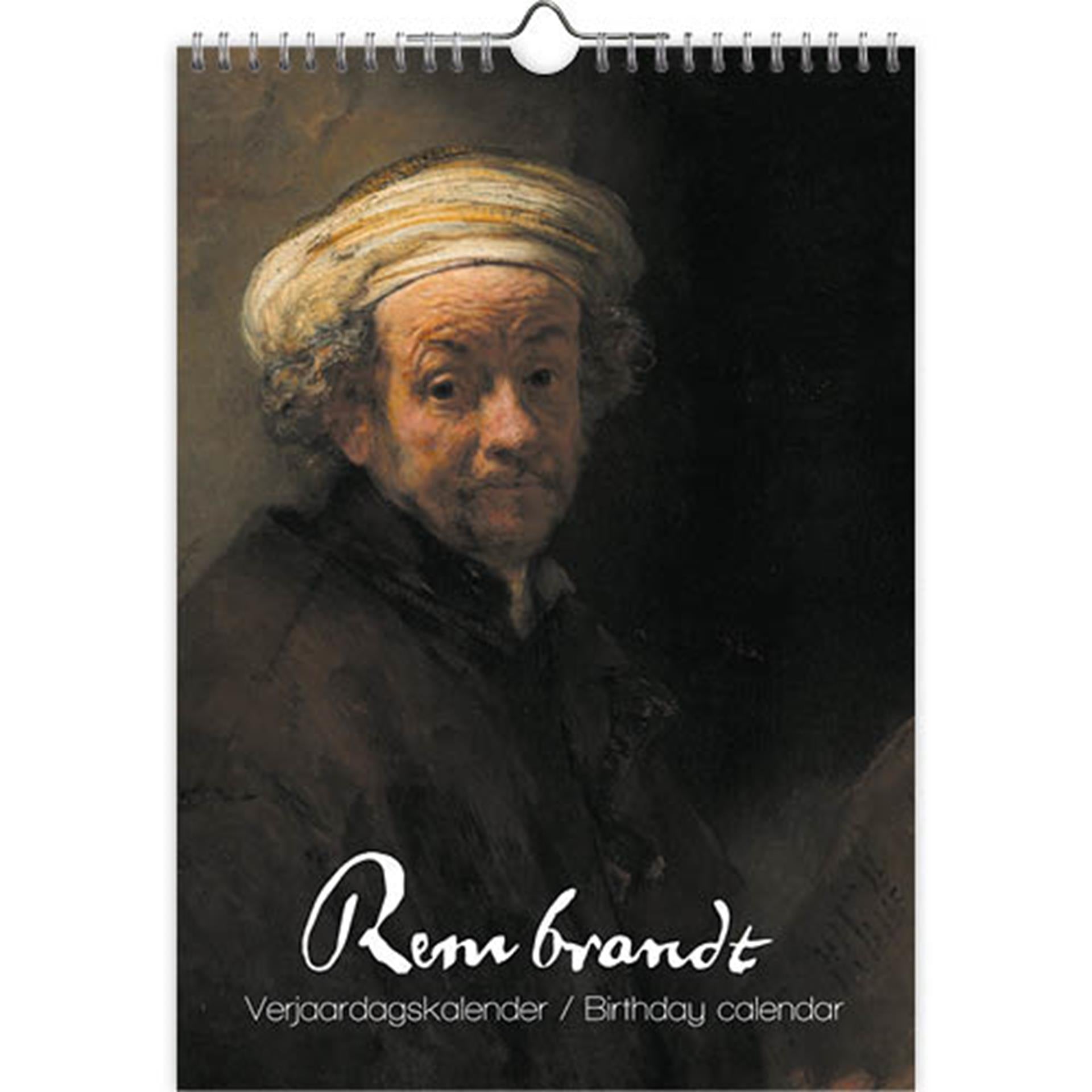 Calendrier d'anniversaire Comello Rembrandt A4