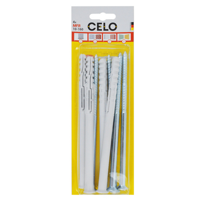 Celo 1065494 - bouchon de fenêtre multifonctionnel mfr 10-160 sb tx | 5 pièces