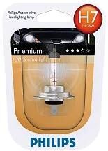 Lampe frontale Philips lampes de vision h7 1 blister
