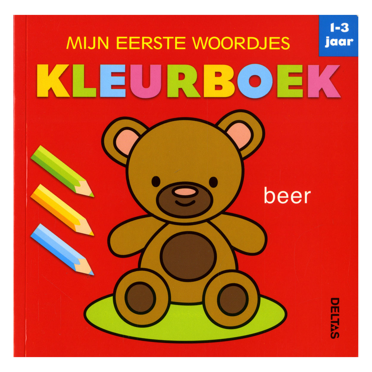 Livre de coloriage Mes premiers mots