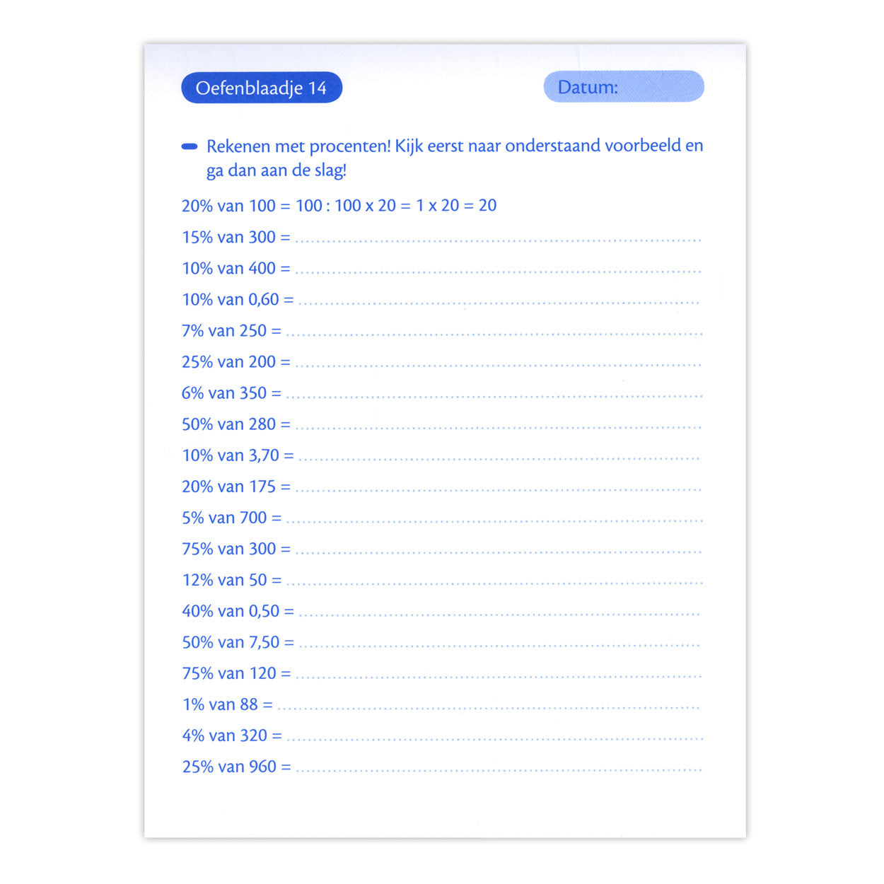 Practice les feuilles de feuilles (10-11 ans) figures et modifications