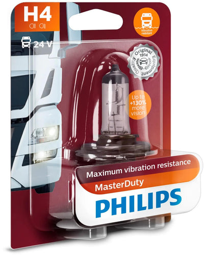 Lampe frontale Philips masterduty, lampe brillante 24v mb nennleist. 75 70w