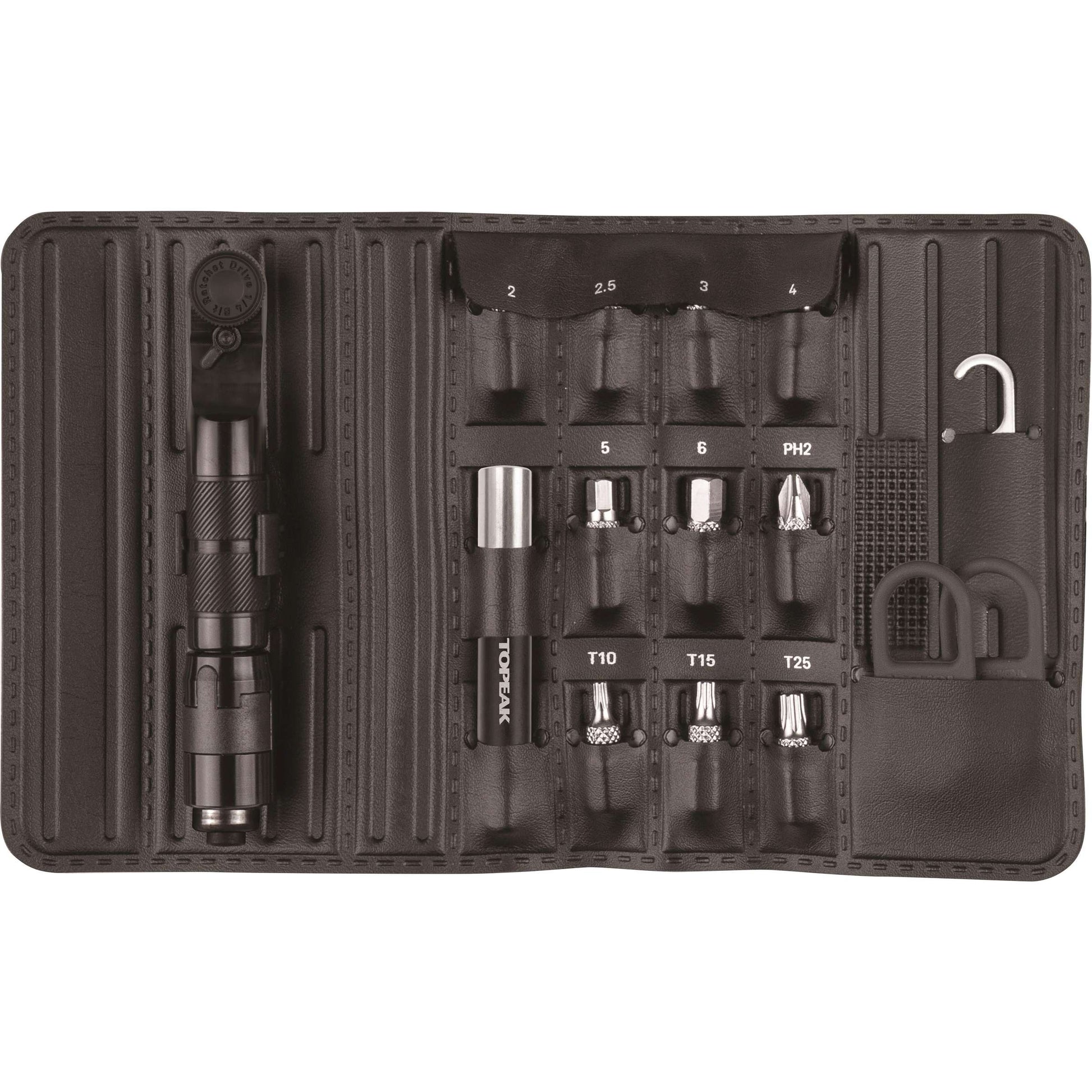 Fonctions Roll Ex 14 de Topak Tool Ratchet