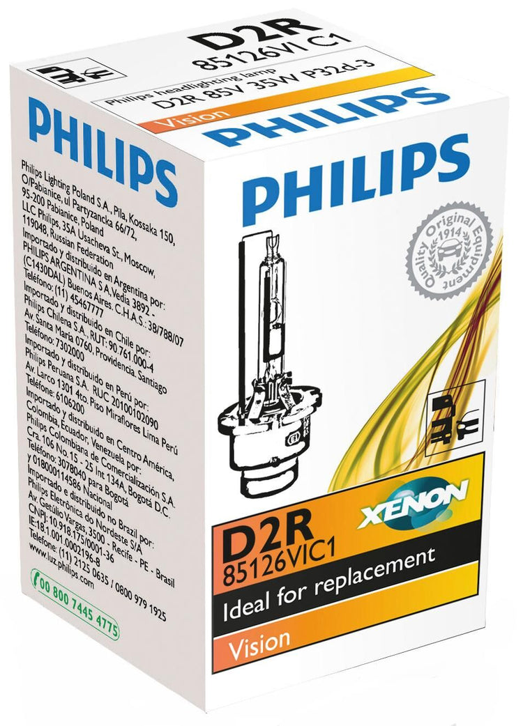 Lampe frontale Philips xenon vision de d2rvision c1