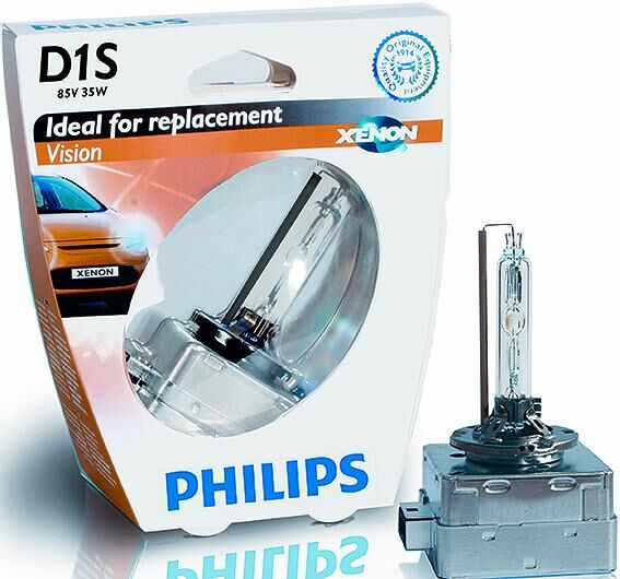 Lampe frontale Philips xenon vision de d1s vision s1.