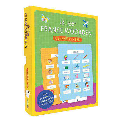 Deltas J'apprends les cartes d'entraînement aux mots français