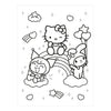 Deltas Hello Kitty et ses amis Super Color Parade livre de coloriage