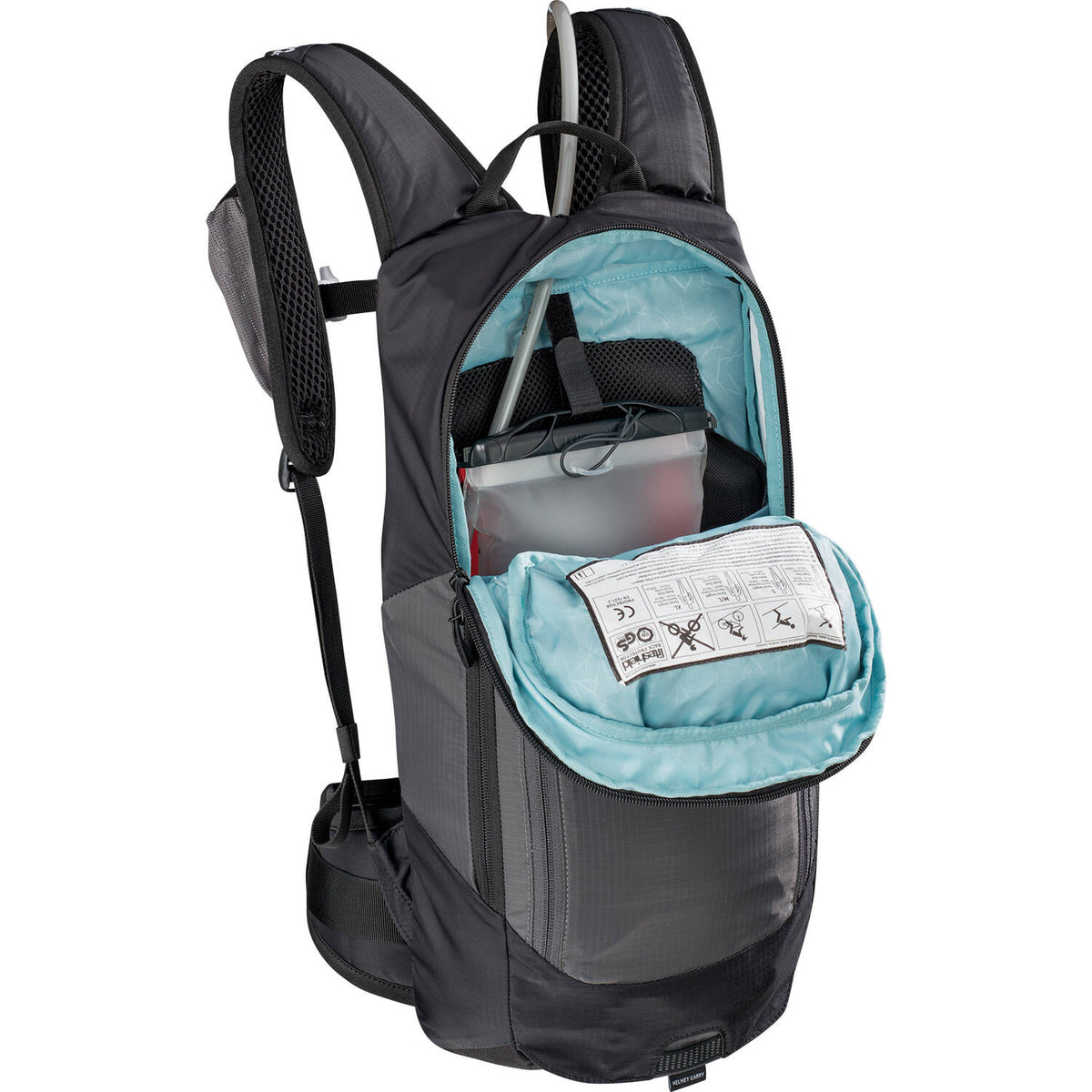 Evoc - fr lite race 10l carbone gris noir m l