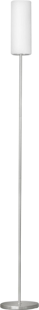 Lampadaire Eglo troy 3 - e27 - 153 cm - laqué gris blanc