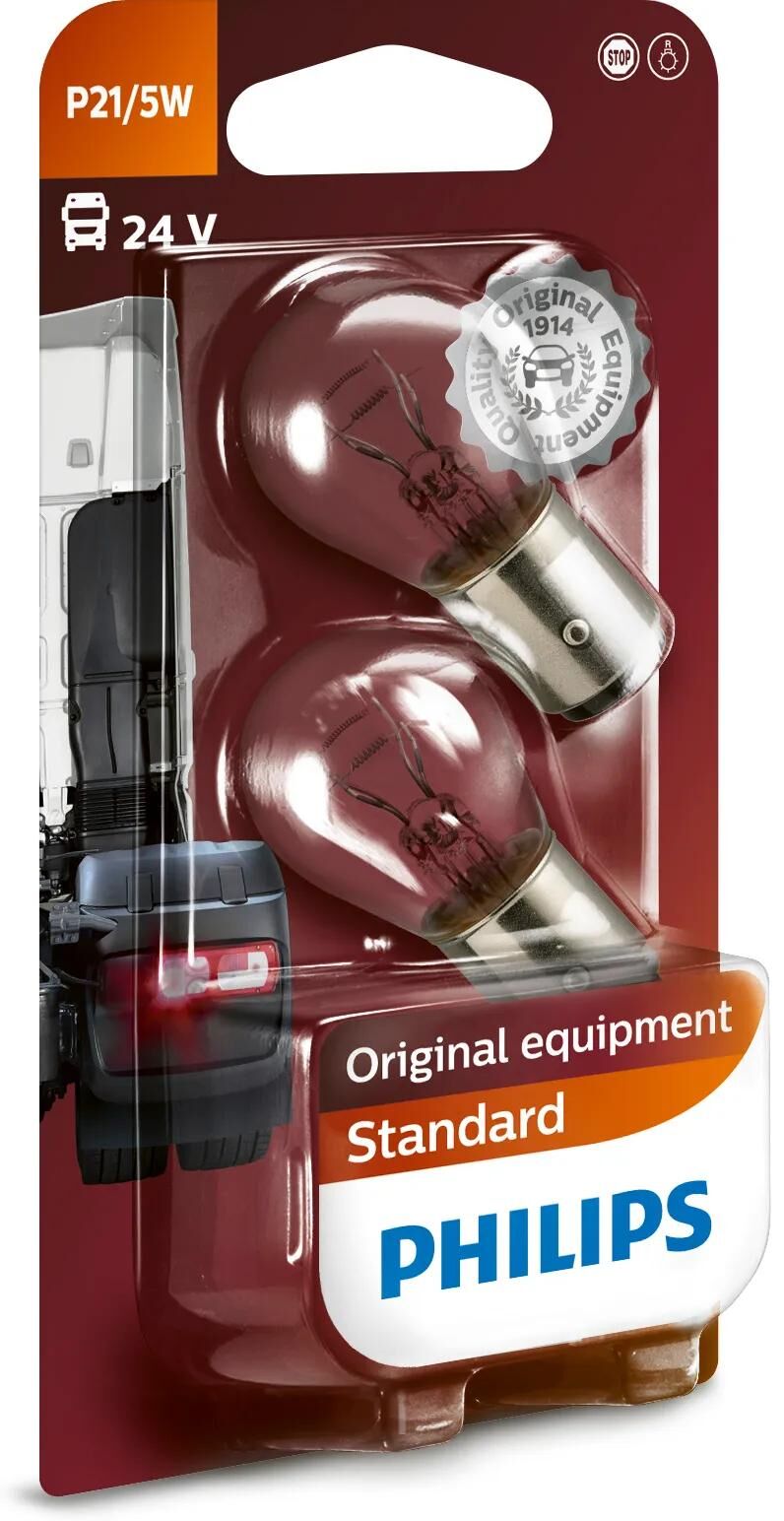 Lampe boule Philips Gluehlamp 24v mb nennleist. 21 5w