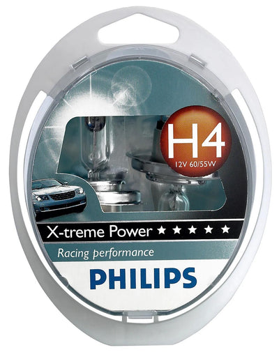 Ampoule de phare Philips culot h4 : p43t-38 12v60 55w