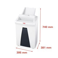 Destructeur de papier HSM Securio AF150 détruit les agrafes en papier trombones 34L