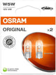 Cellule en verre Osram. 12v5w 2st.sb socket w2.1x9.5d