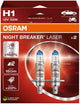 Paire de coffre-plateau laser H1 du disjoncteur de nuit Osram