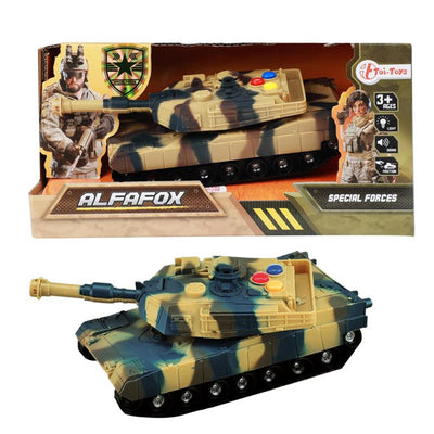 Toi-toys toi toys tank militaire 17cm friction