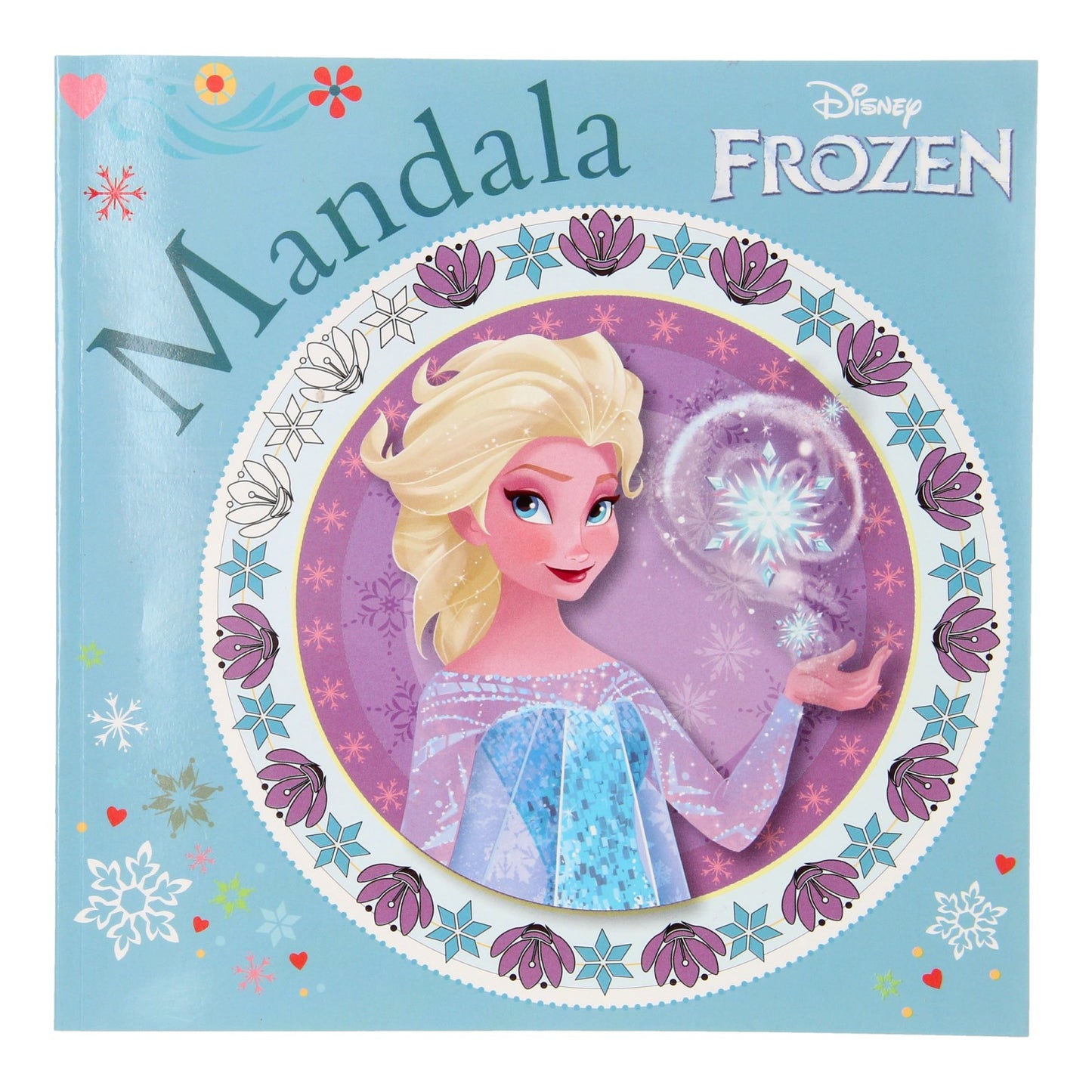 Livre de coloriage Mandala congelé Disney