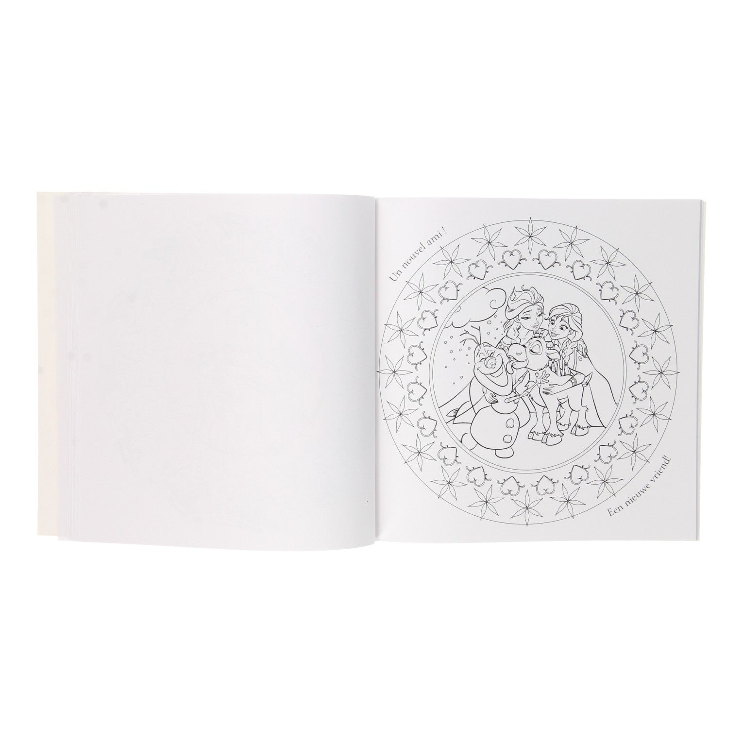 Livre de coloriage Mandala congelé Disney