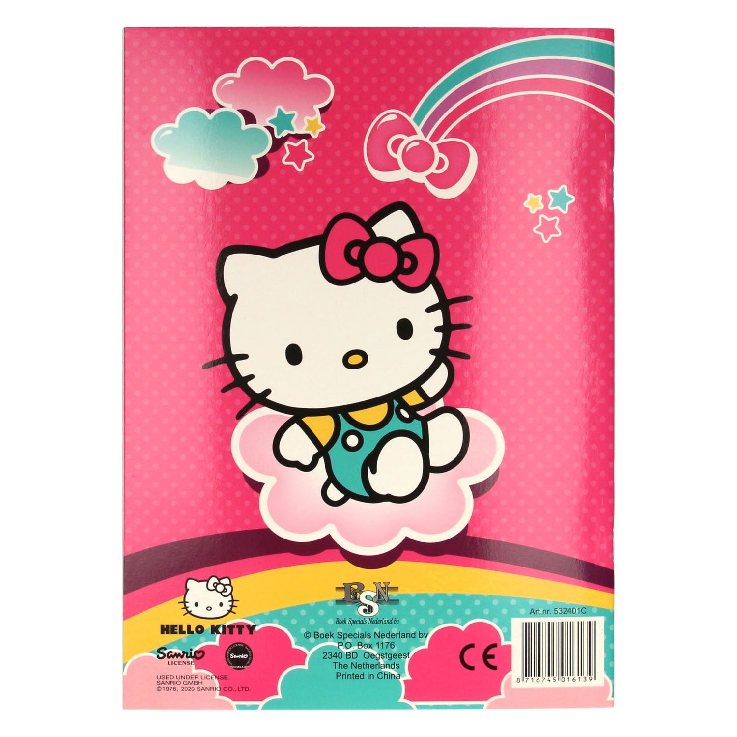 Book Specials Nederland bv Hello Kitty Coloro Colorbook