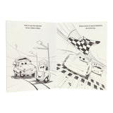 Voitures 3 autocollants et livre de coloriage - afbeelding 3