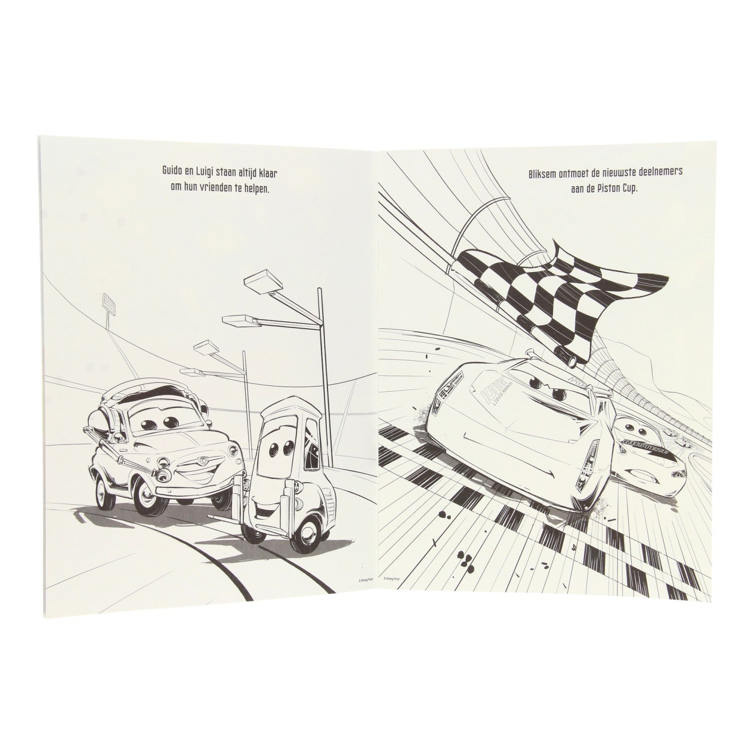 Voitures 3 autocollants et livre de coloriage