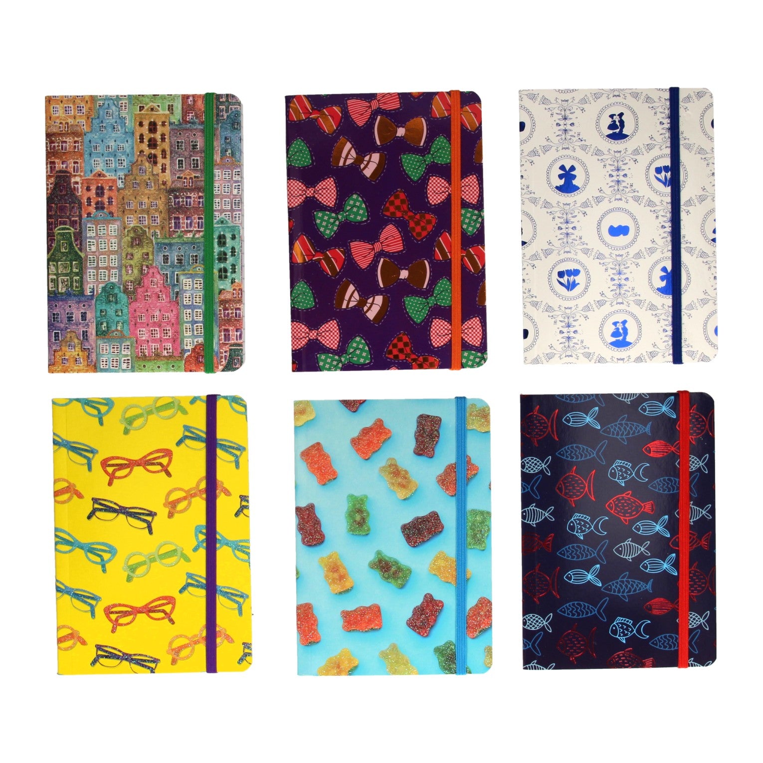 Notes de carnet 6 conceptions - Ensemble de 24SE.