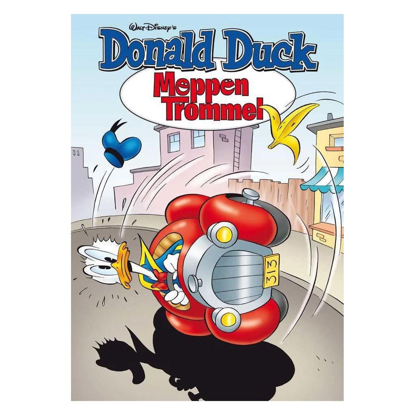 Livres spéciaux Pays-Bas BV Donald Duck joke drum car