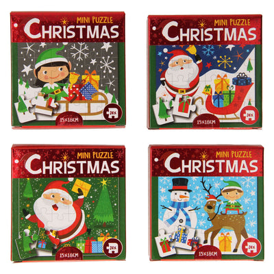 WinS Holland Mini Puzzle Christmas, 24st.