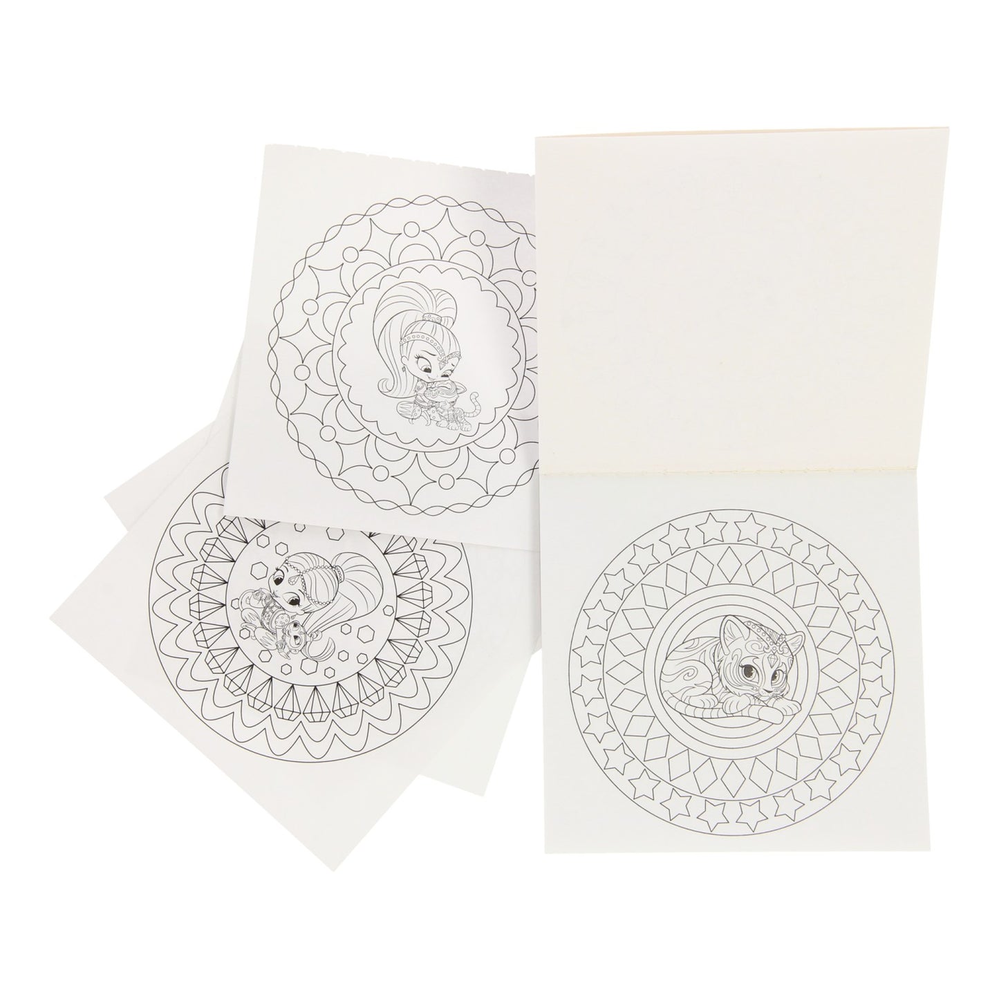 Shine Shine mini livre de coloriage mandala