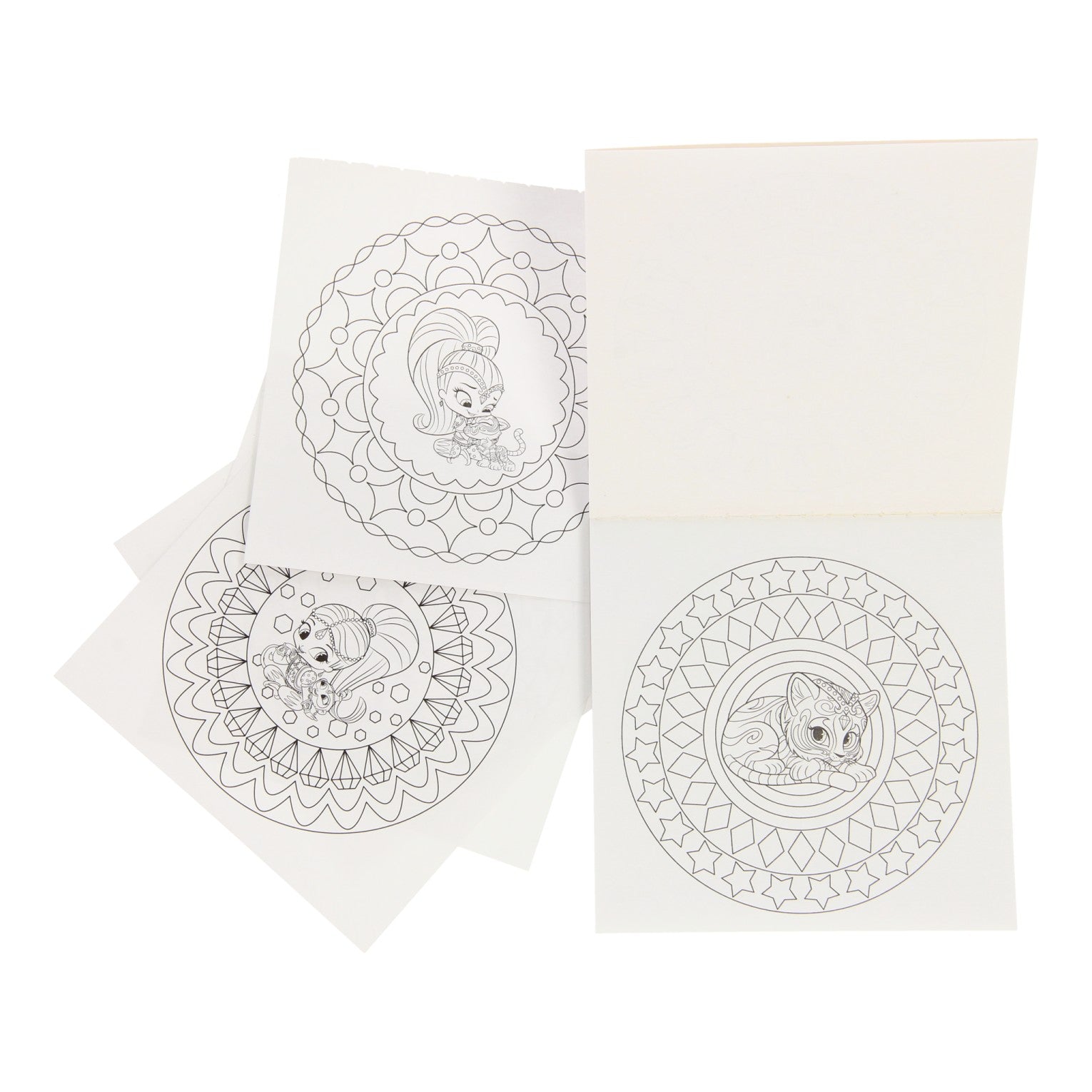 Shine Shine mini livre de coloriage mandala