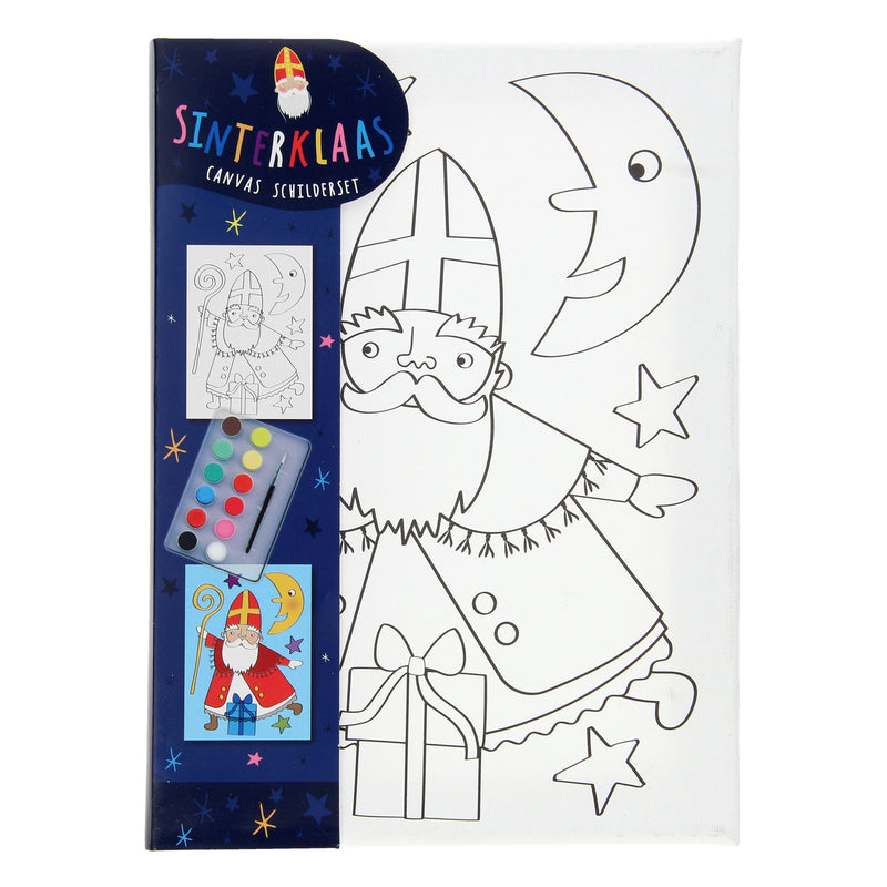 Toile peinture de Sinterklaas