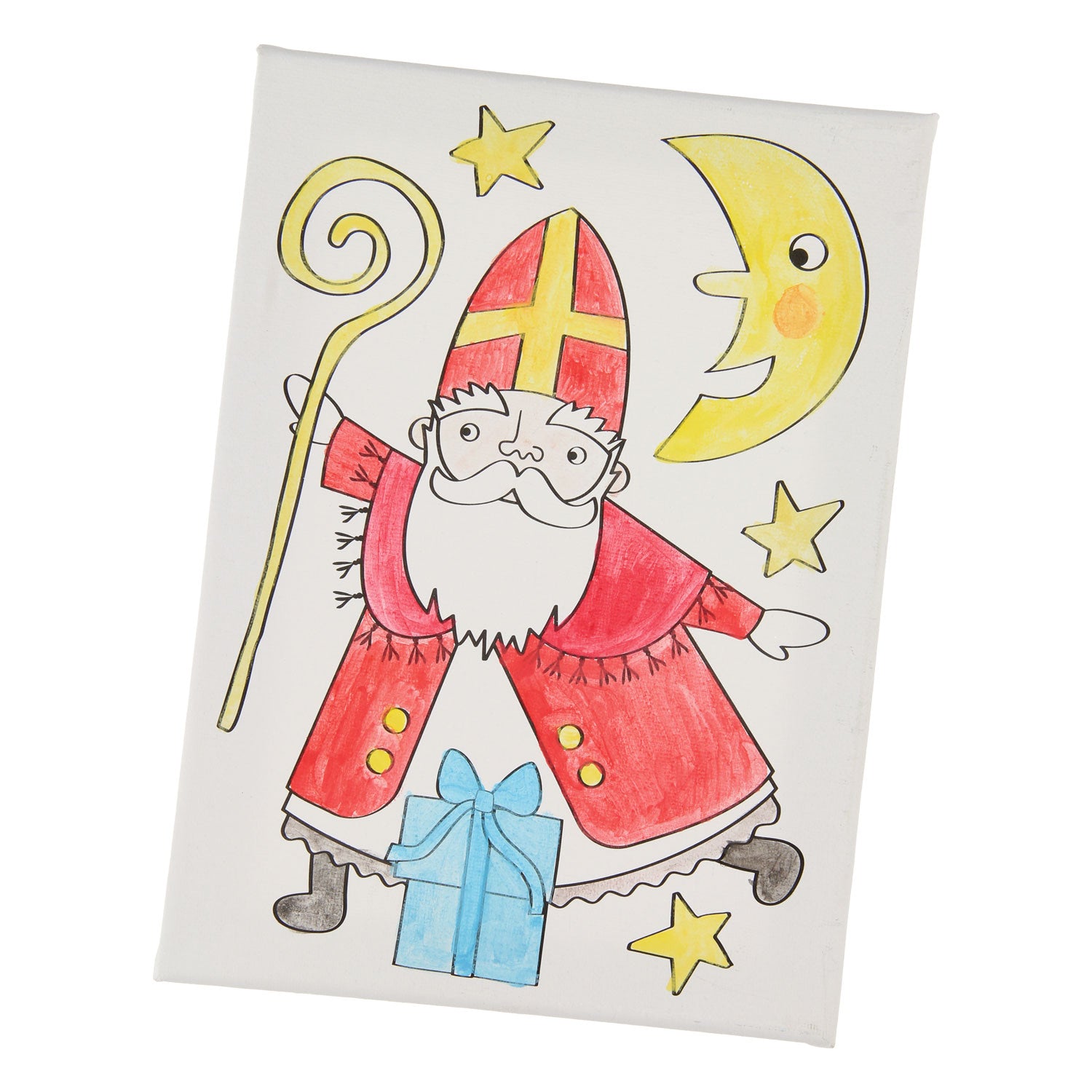 Toile peinture de Sinterklaas