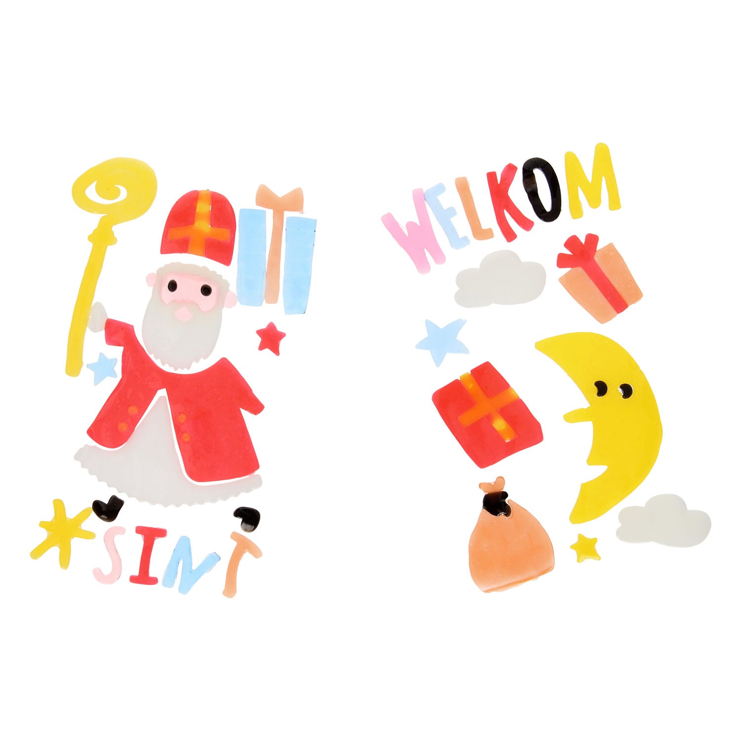 Stickers de fenêtre Sinterklaas Party