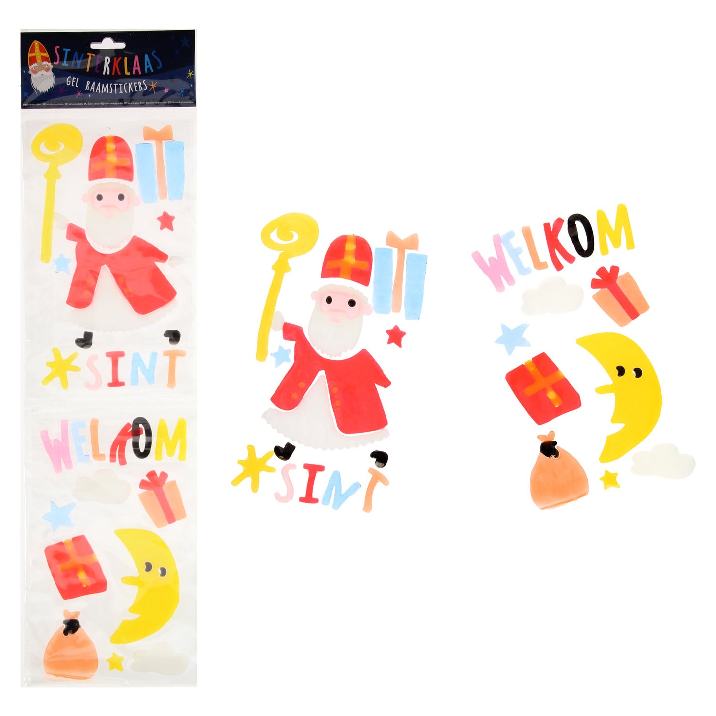 Stickers de fenêtre Sinterklaas Party