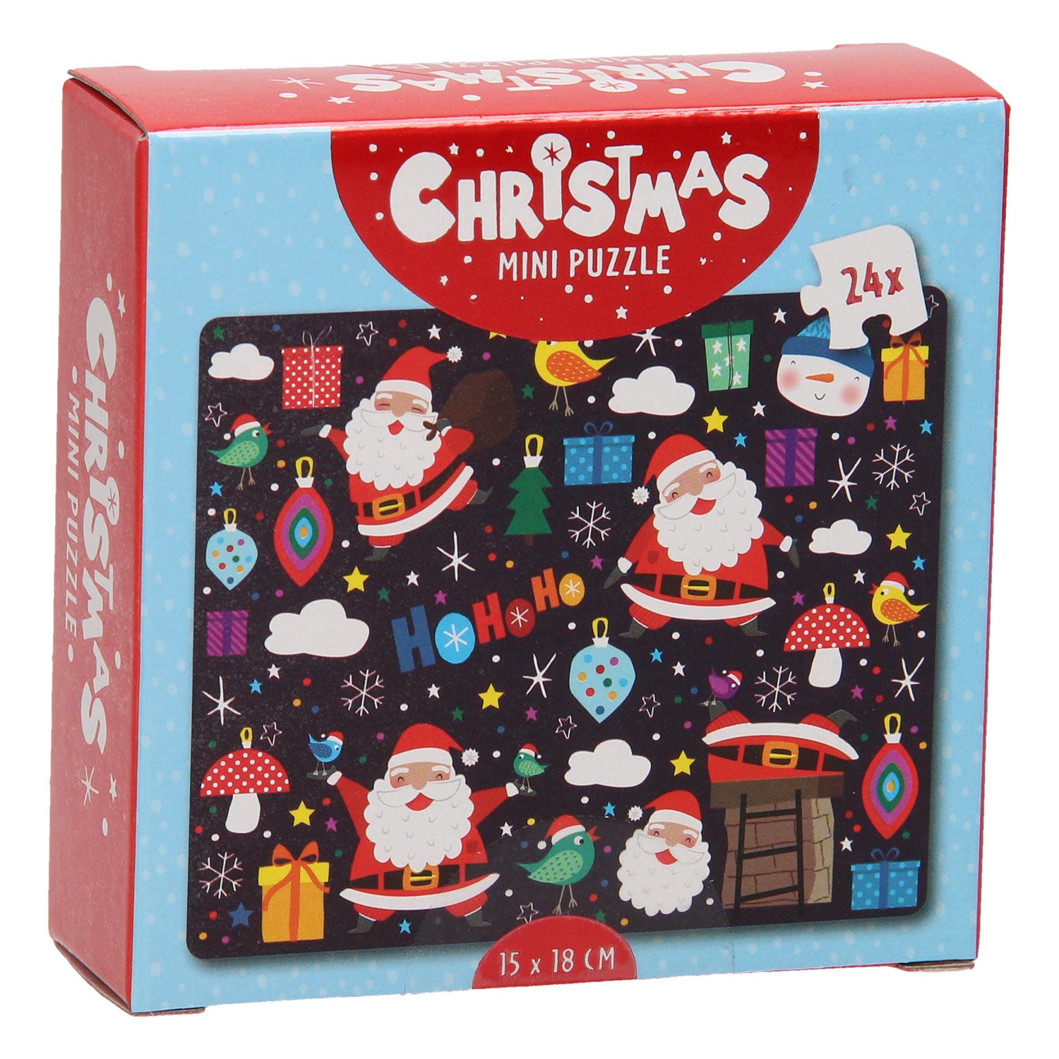 Mini Puzzle Christmas, 24e.