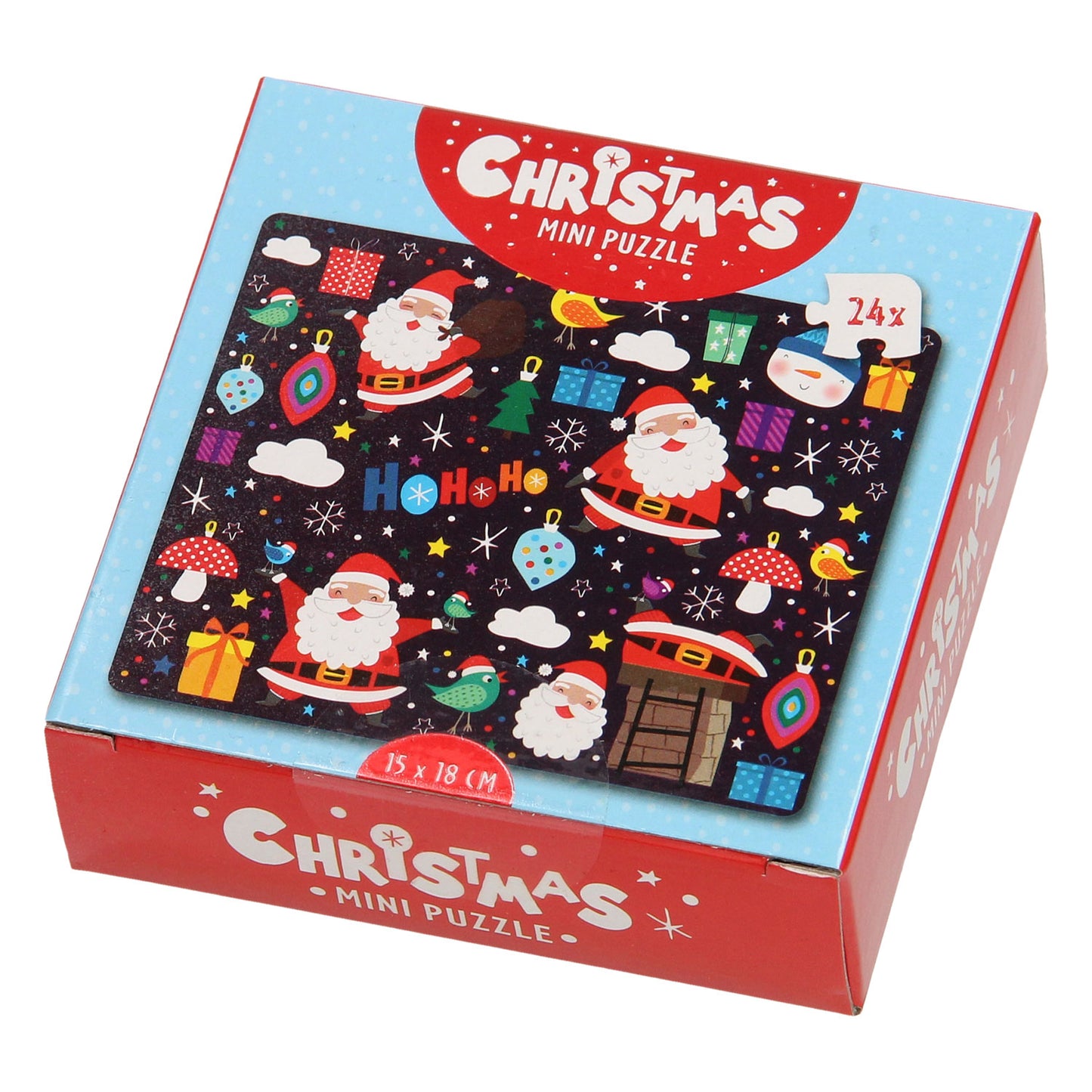 Mini Puzzle Christmas, 24e.