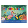 Papier d'artisanat coloré A4, 48 feuilles