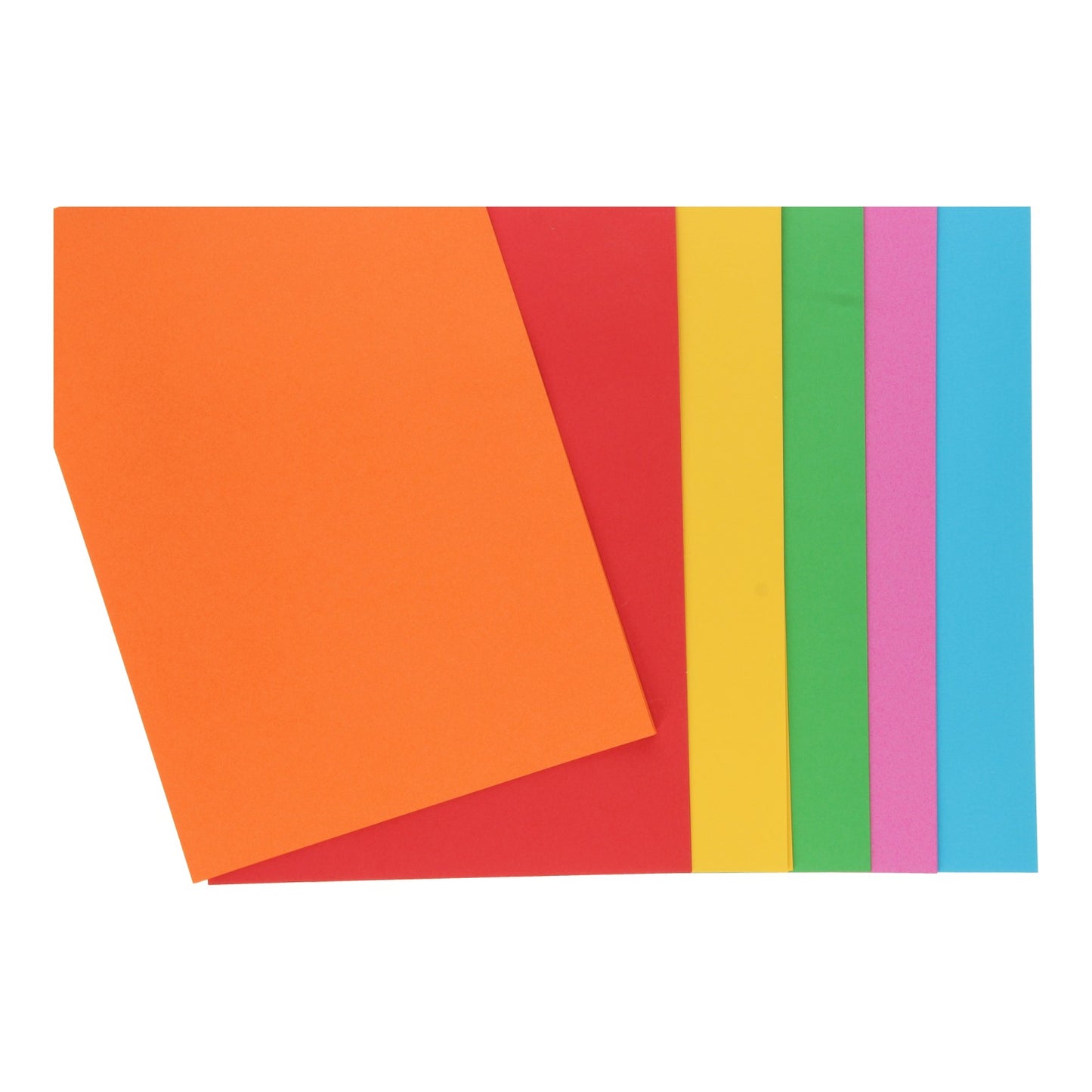 Papier d'artisanat coloré A4, 48 feuilles