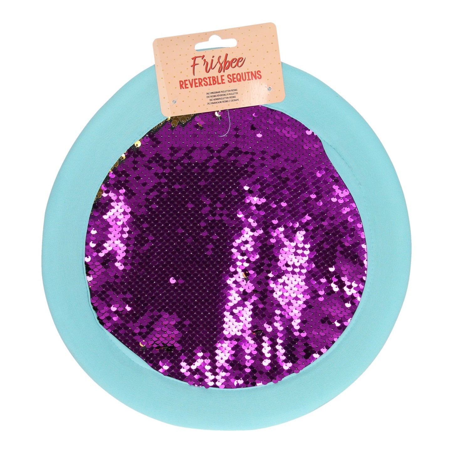 Frisbee avec paillettes