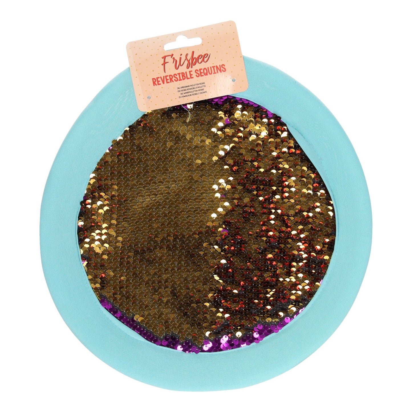Frisbee avec paillettes