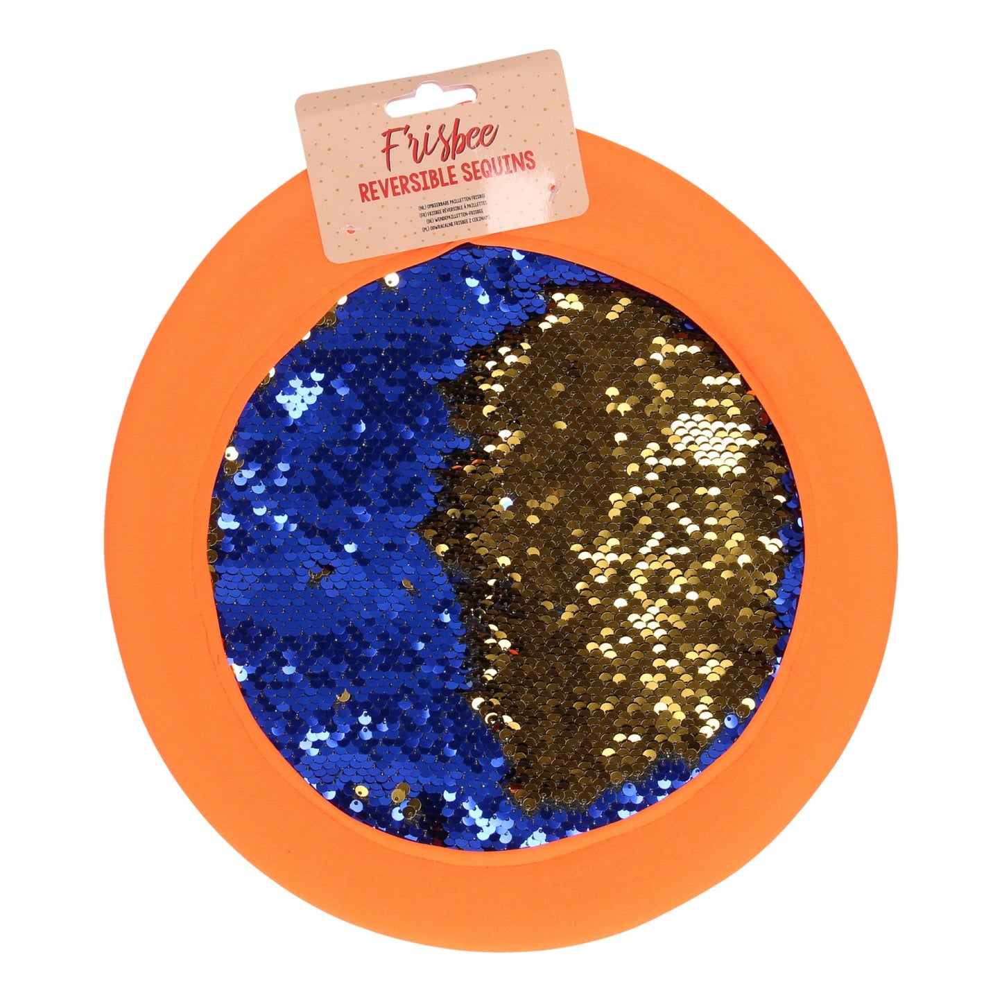 Frisbee avec paillettes