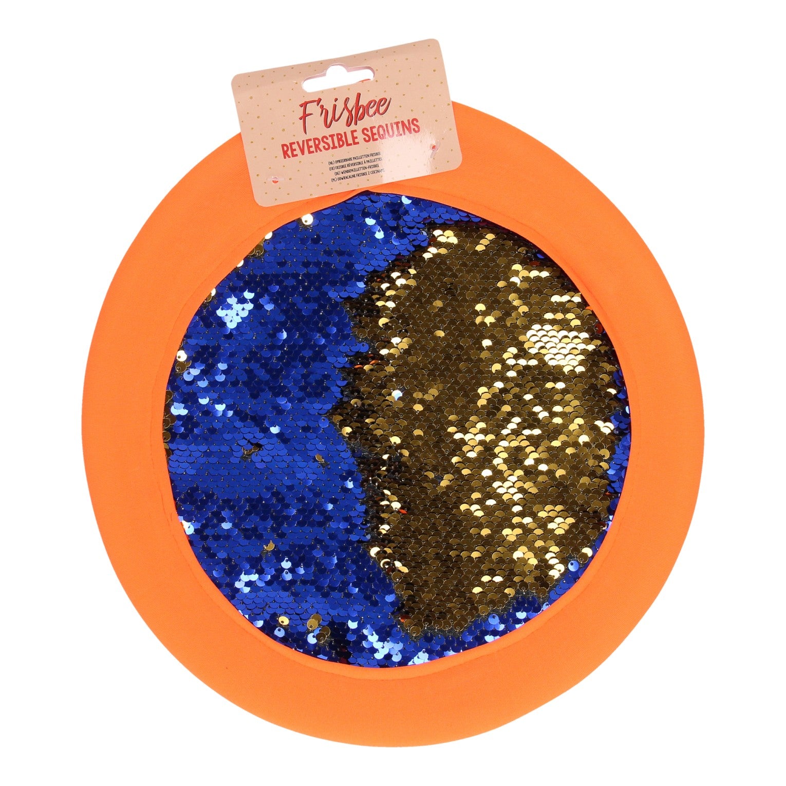 Frisbee avec paillettes