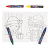 Treat Set: Coloring Book, Wax Crayons Stickerrel Christmas