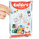 Treat Set: Coloring Book, Wax Crayons Stickerrel Christmas