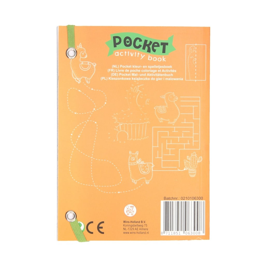 Livre de jeux de couleurs de poche