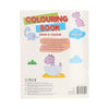 Apprendre le livre de coloriage avec des autocollants