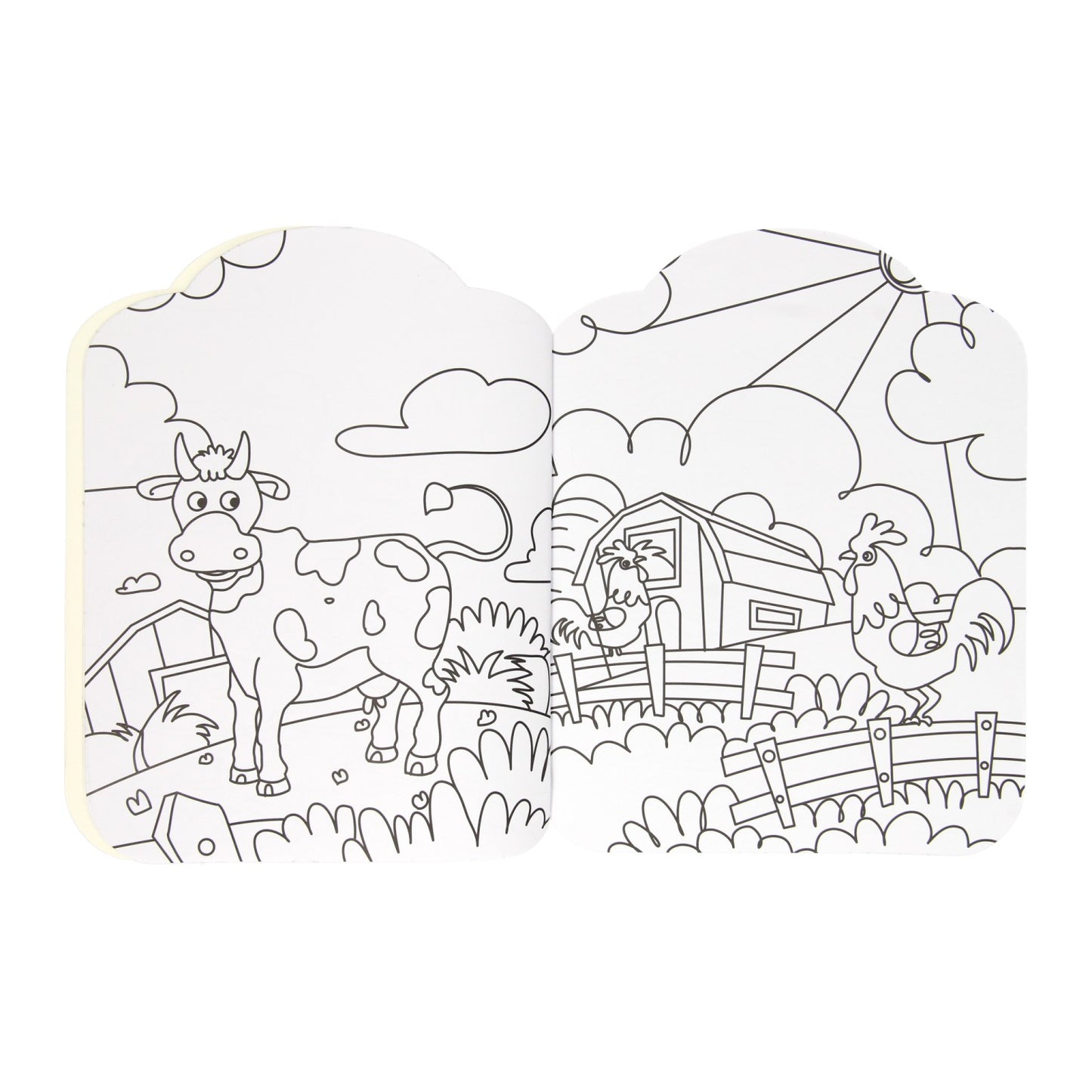 Fantastico Color and Sticker Book - Farm