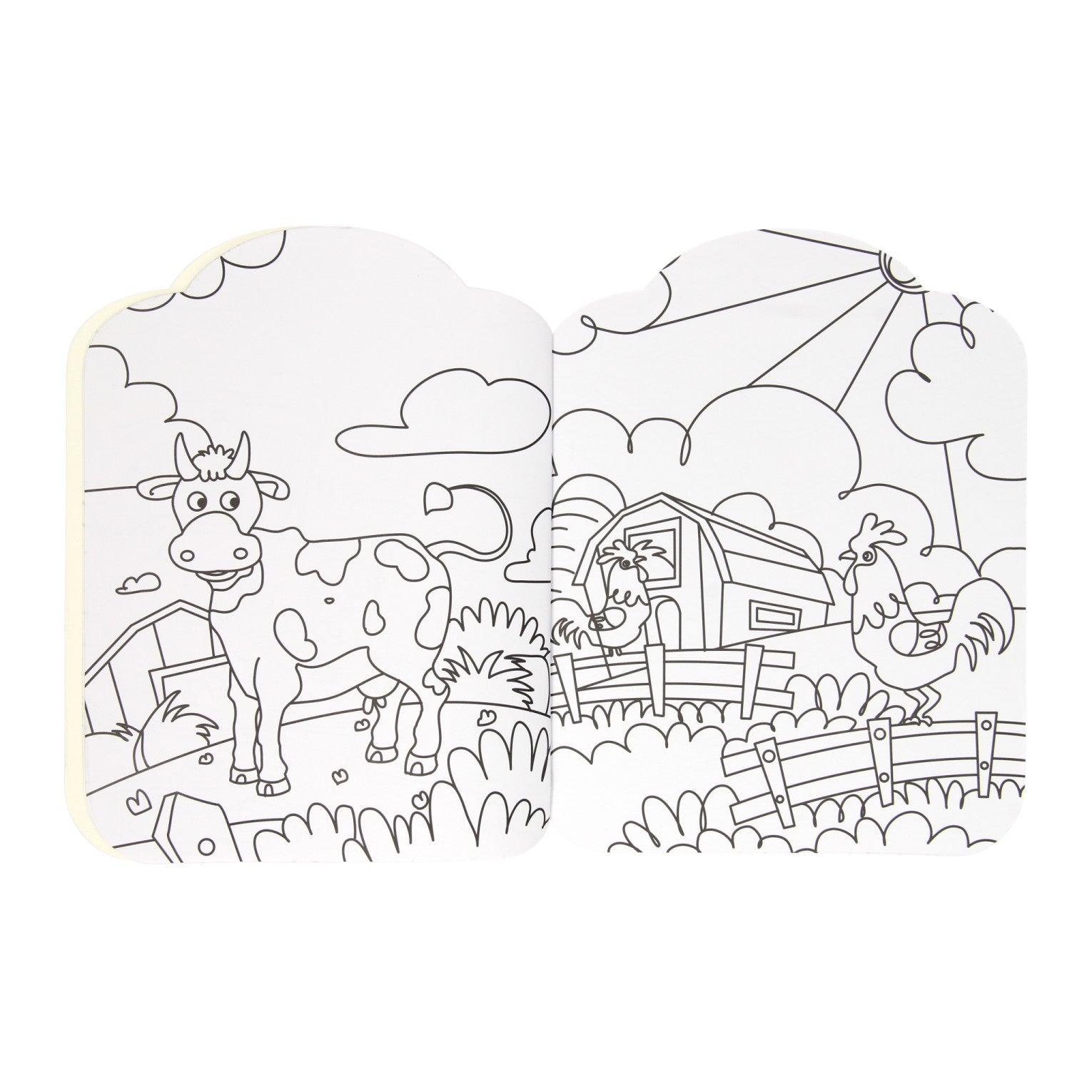 Fantastico Color and Sticker Book - Farm