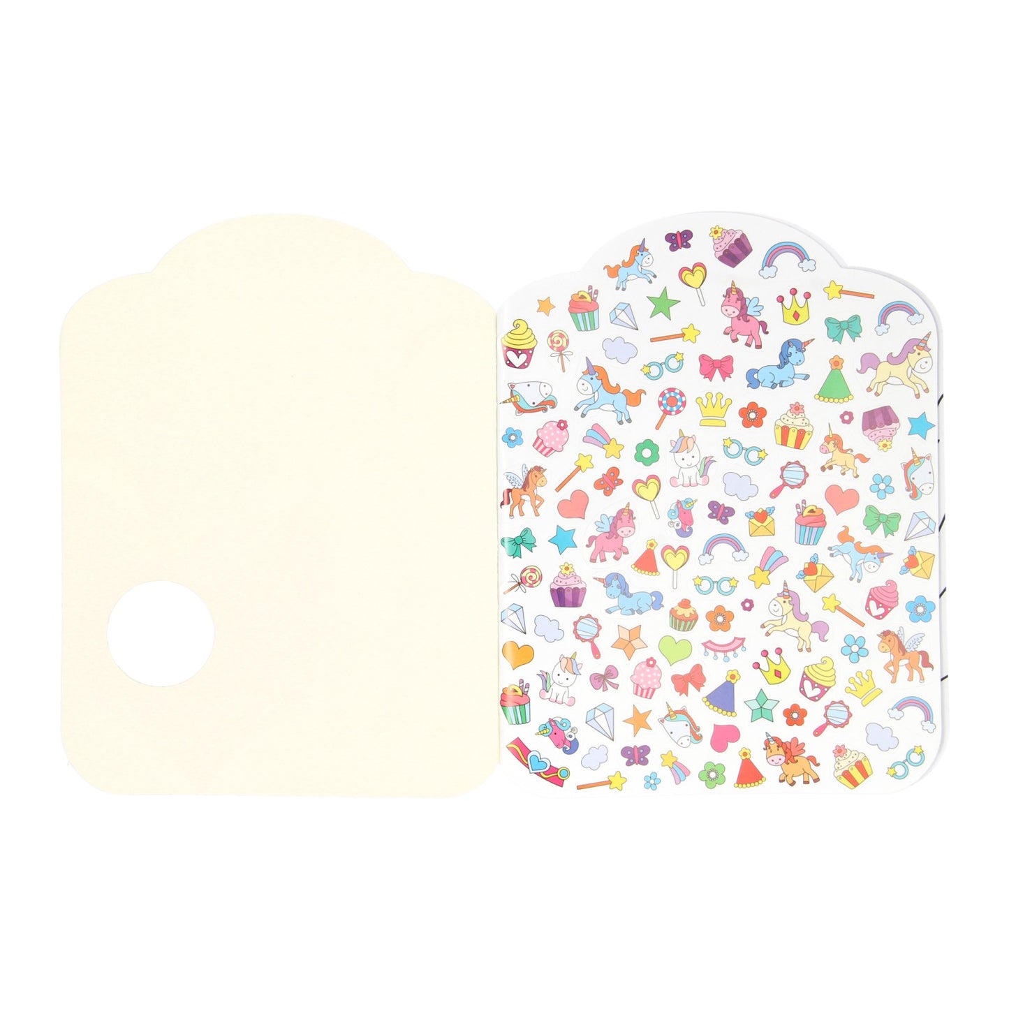 Fantastico Color and Sticker Book - Eenhoorn