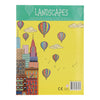 Paysage de livre à colorier