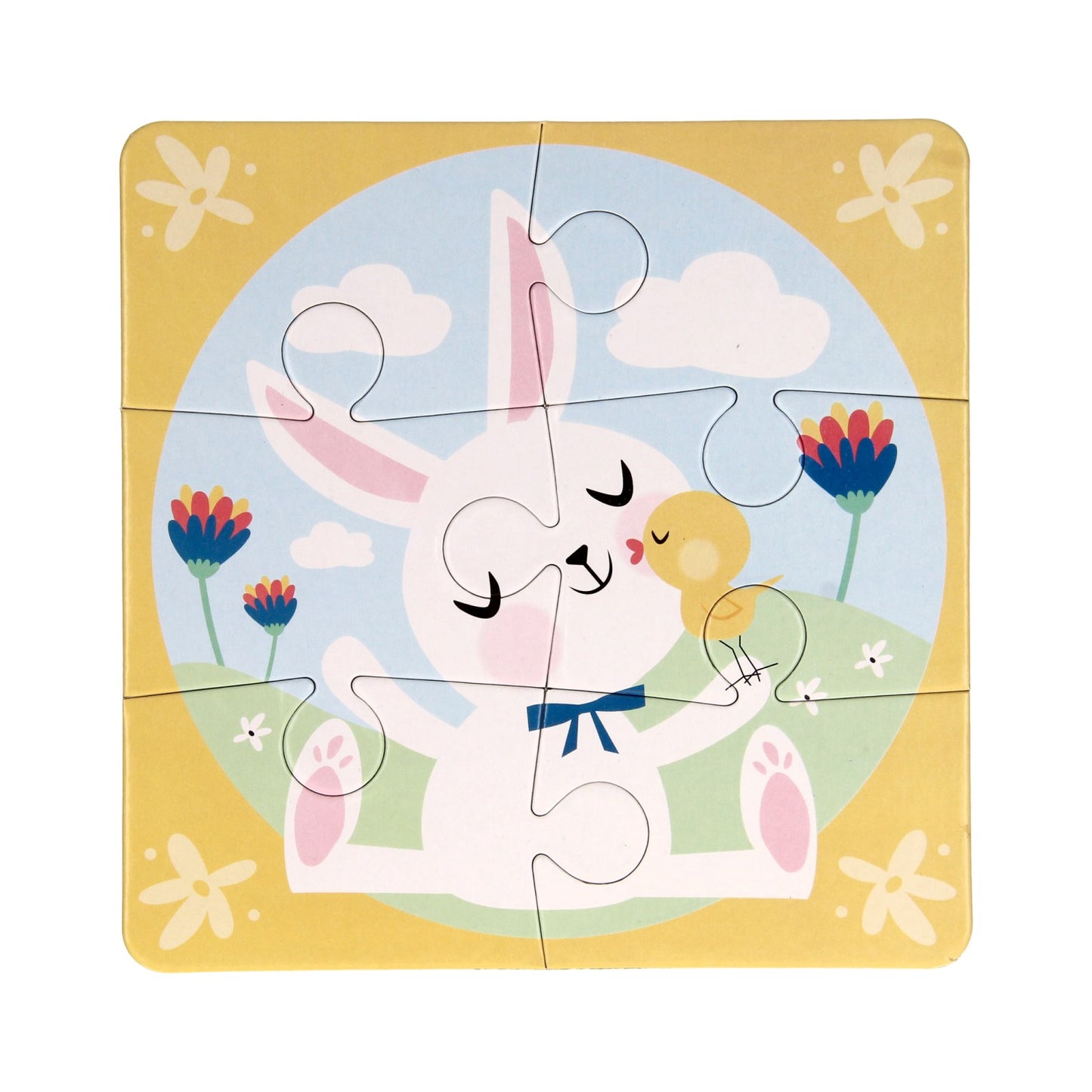 Puzzle des enfants Pâques, 4in1